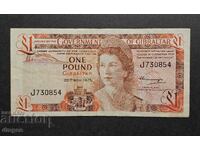 1 liră Gibraltar 1975