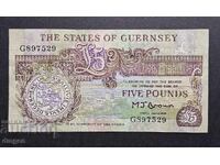 5 λίρες Γκέρνζι 1991-1995