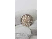 Rare Silver Coin 1/4 Rupee India Great Britain 1919