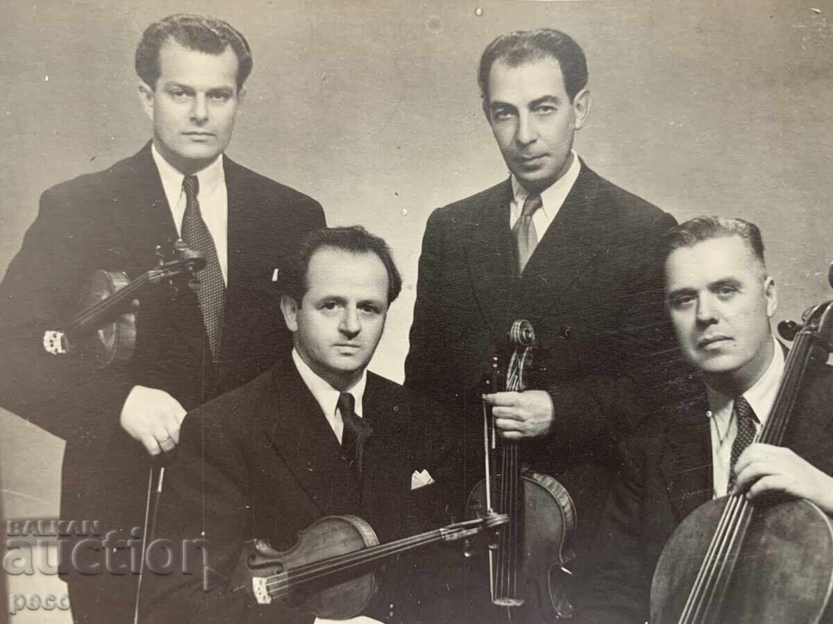 Κρατικό Ραδιοφωνικό Κουαρτέτο "Αβράμοφ" παλιά φωτογραφία