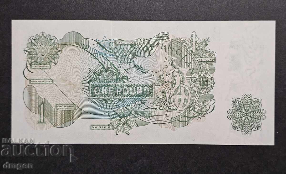 1 liră sterlină Anglia 1970-1978 UNC cu preț € 12.00 | 23.47 BGN 1 liră sterlină Anglia 1970-1978 UNC cu preț € 12.00 | 23.47 BGN
