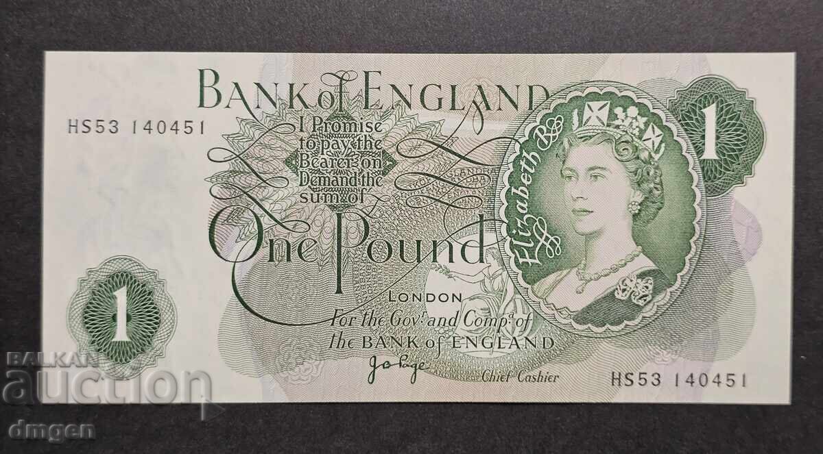 1 liră sterlină Anglia 1970-1978 UNC 1 liră sterlină Anglia 1970-1978 UNC