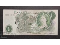 1 liră sterlină Anglia 1970-1978 UNC