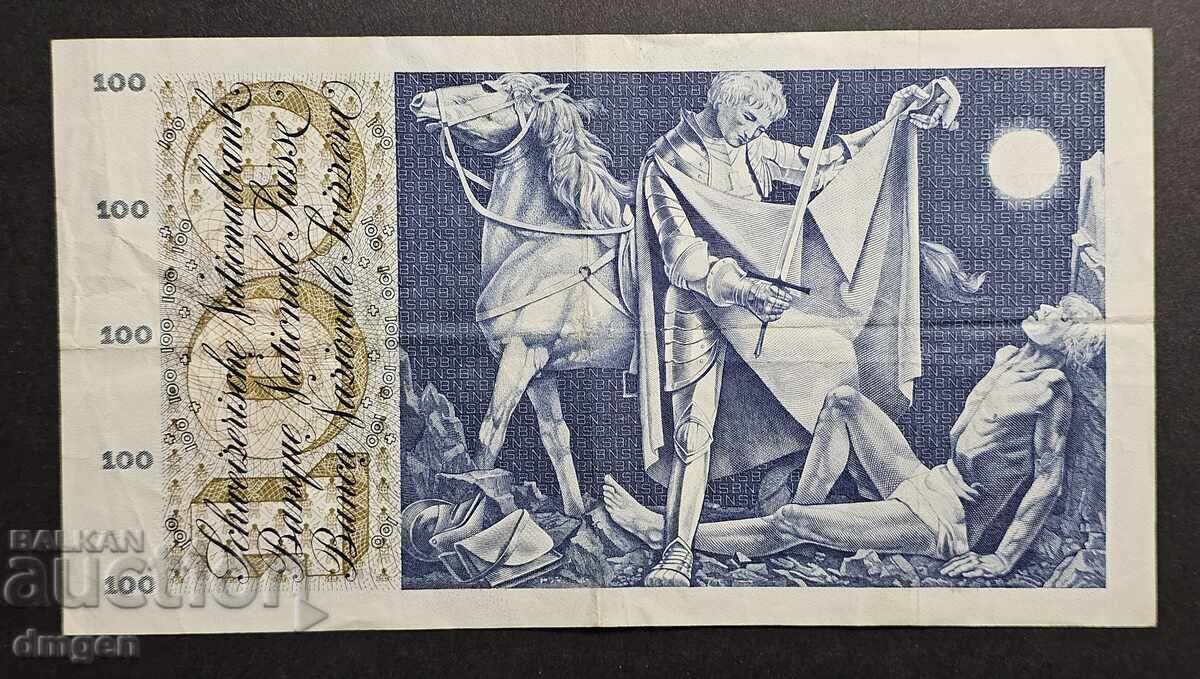 100 franci Elveția 1969 cu preț € 37.00 | 72.37 BGN 100 franci Elveția 1969 cu preț € 37.00 | 72.37 BGN