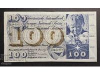 100 franci Elveția 1969
