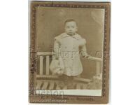 1916 ΜΙΚΡΗ ΠΑΛΙΑ ΦΩΤΟΓΡΑΦΙΑ ΚΑΡΤΟΝΙ Β. ΤΥΡΝΟΒΟ ΛΙΟΥΜΠΤΣΟ ΜΠΑΛΑΚΟΦ Ε743