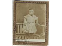 1916 ΜΙΚΡΗ ΠΑΛΙΑ ΦΩΤΟΓΡΑΦΙΑ ΚΑΡΤΟΝΙ Β. ΤΥΡΝΟΒΟ ΛΙΟΥΜΠΤΣΟ ΜΠΑΛΑΚΟΦ Ε743