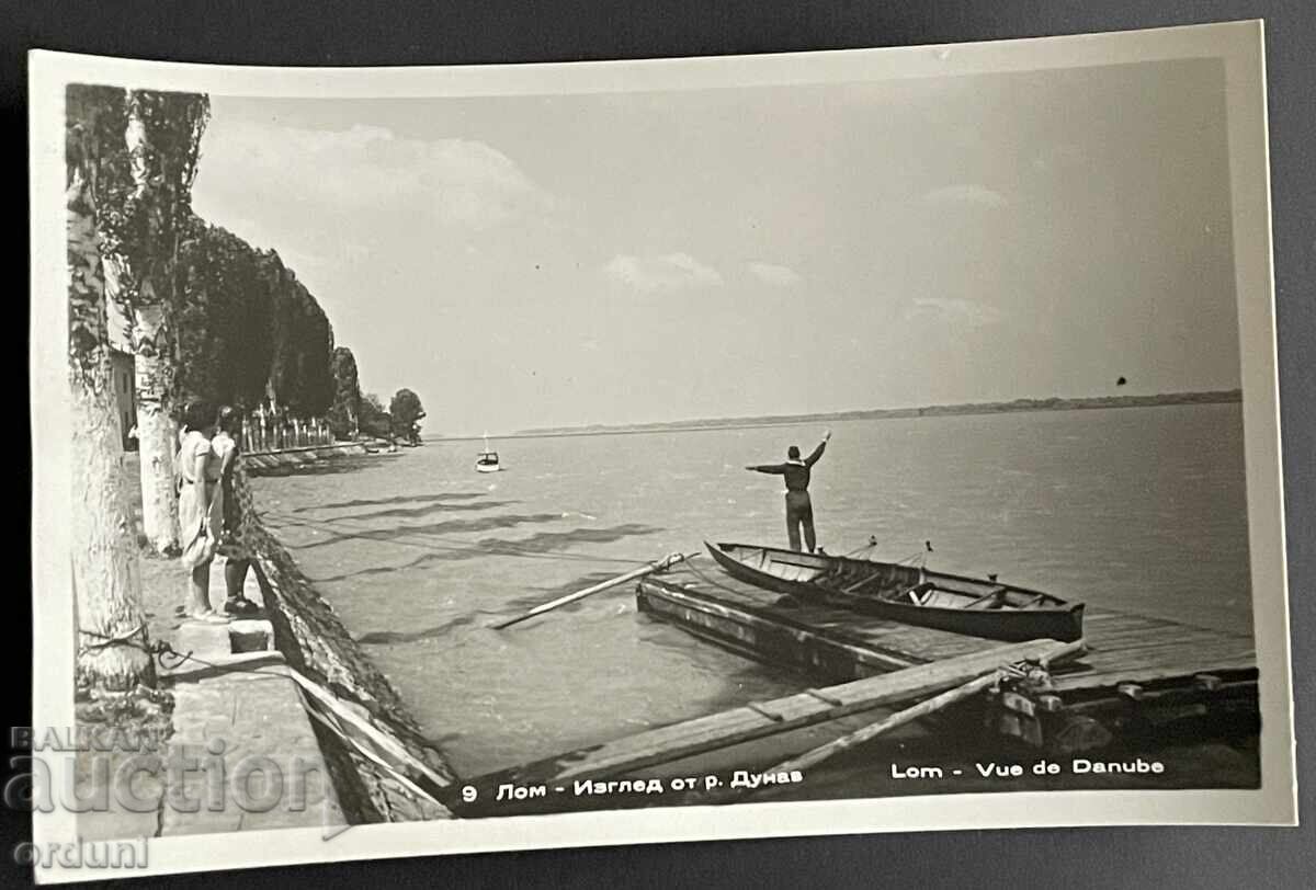 5353 България катичка Лом изглед от река Дунав 50-те г. 5353 България катичка Лом изглед от река Дунав 50-те г.
