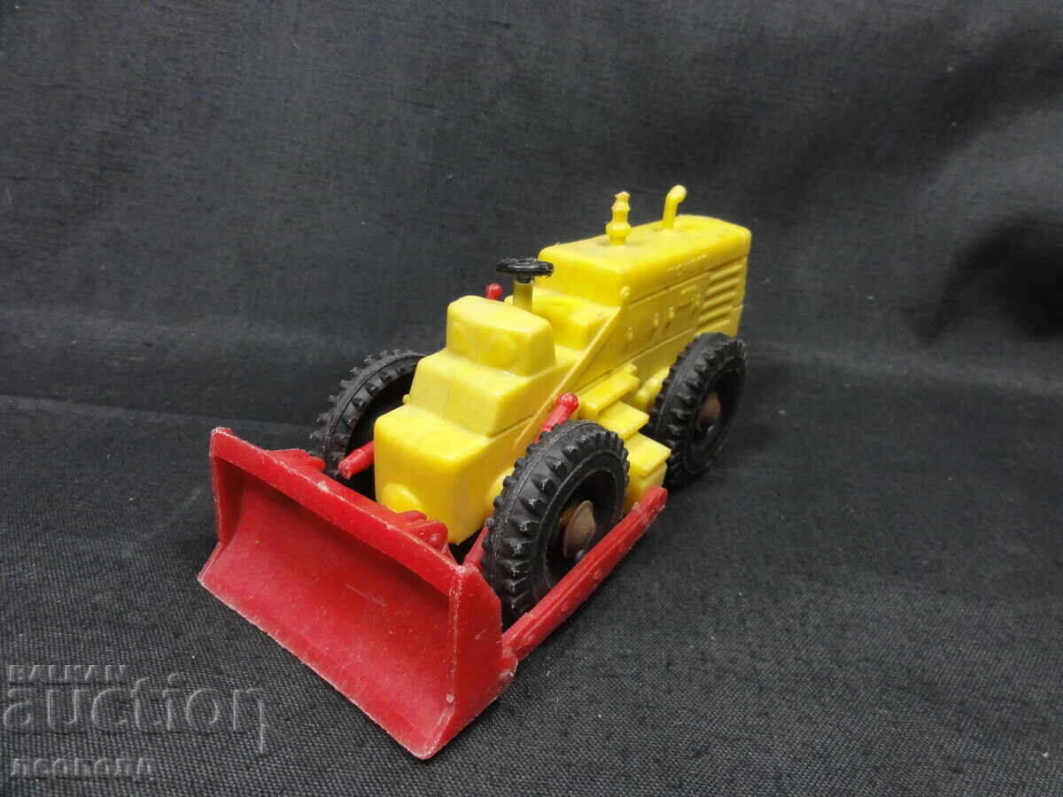BZC VECHI RETRO JUCĂRIE SOCIALISTĂ DIN PLASTIC BULDOZER cu preț € 0.01 | 0.02 BGN