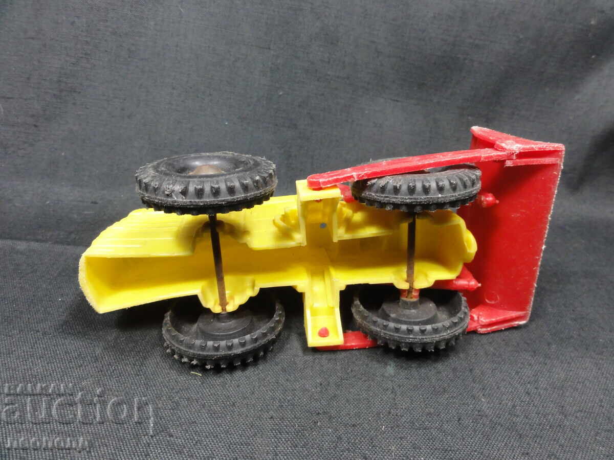 Livrarea BZC VECHI RETRO JUCĂRIE SOCIALISTĂ DIN PLASTIC BULDOZER
