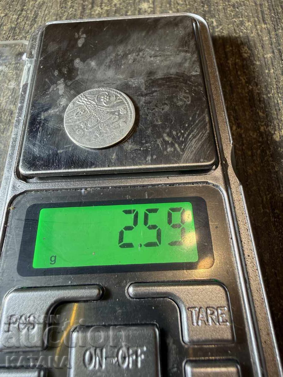 Δημοπρασία Μαχμούντ 1 - έτος 1143 عا (αα) στην πίσω όψη (XXIX) 5 παρά Δημοπρασία Μαχμούντ 1 - έτος 1143 عا (αα) στην πίσω όψη (XXIX) 5 παρά