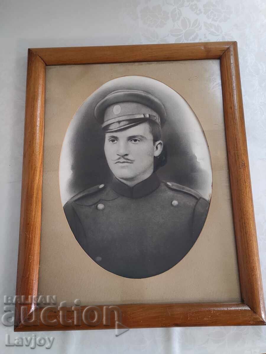 Голяма снимка в рамка военен WW I Първа световна война Голяма снимка в рамка военен WW I Първа световна война