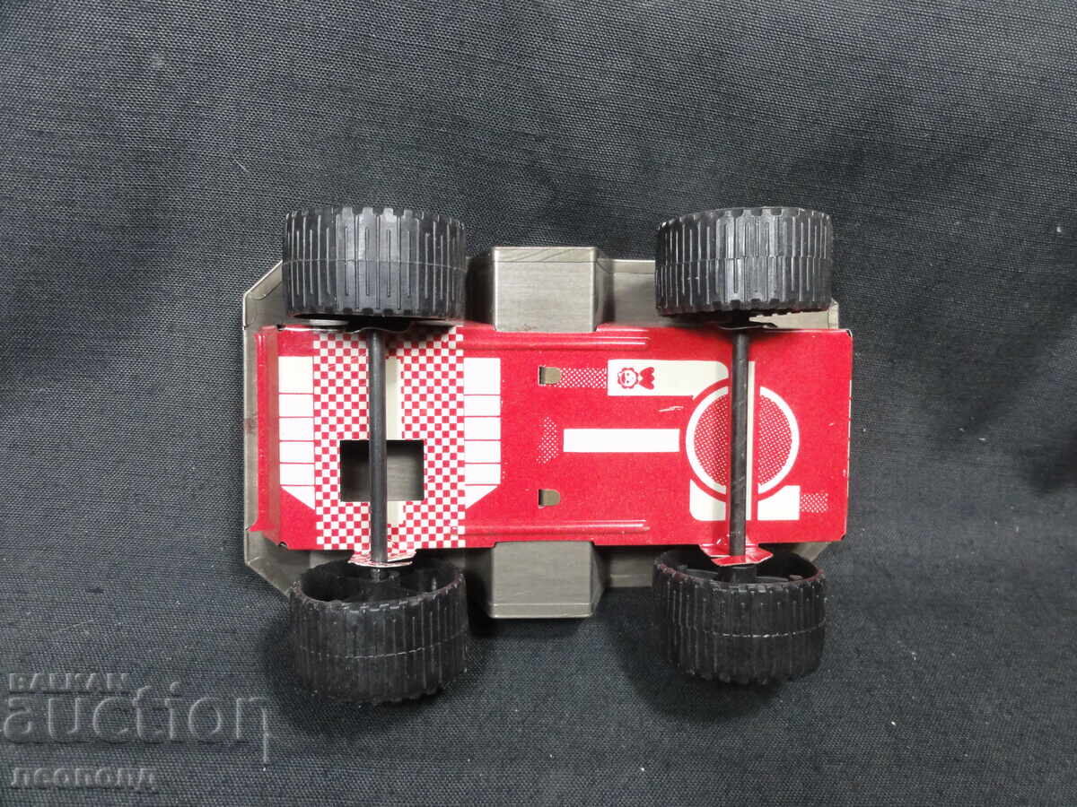 Delivery of Old Retro Soviet Tin Toy Jeep Buggy
