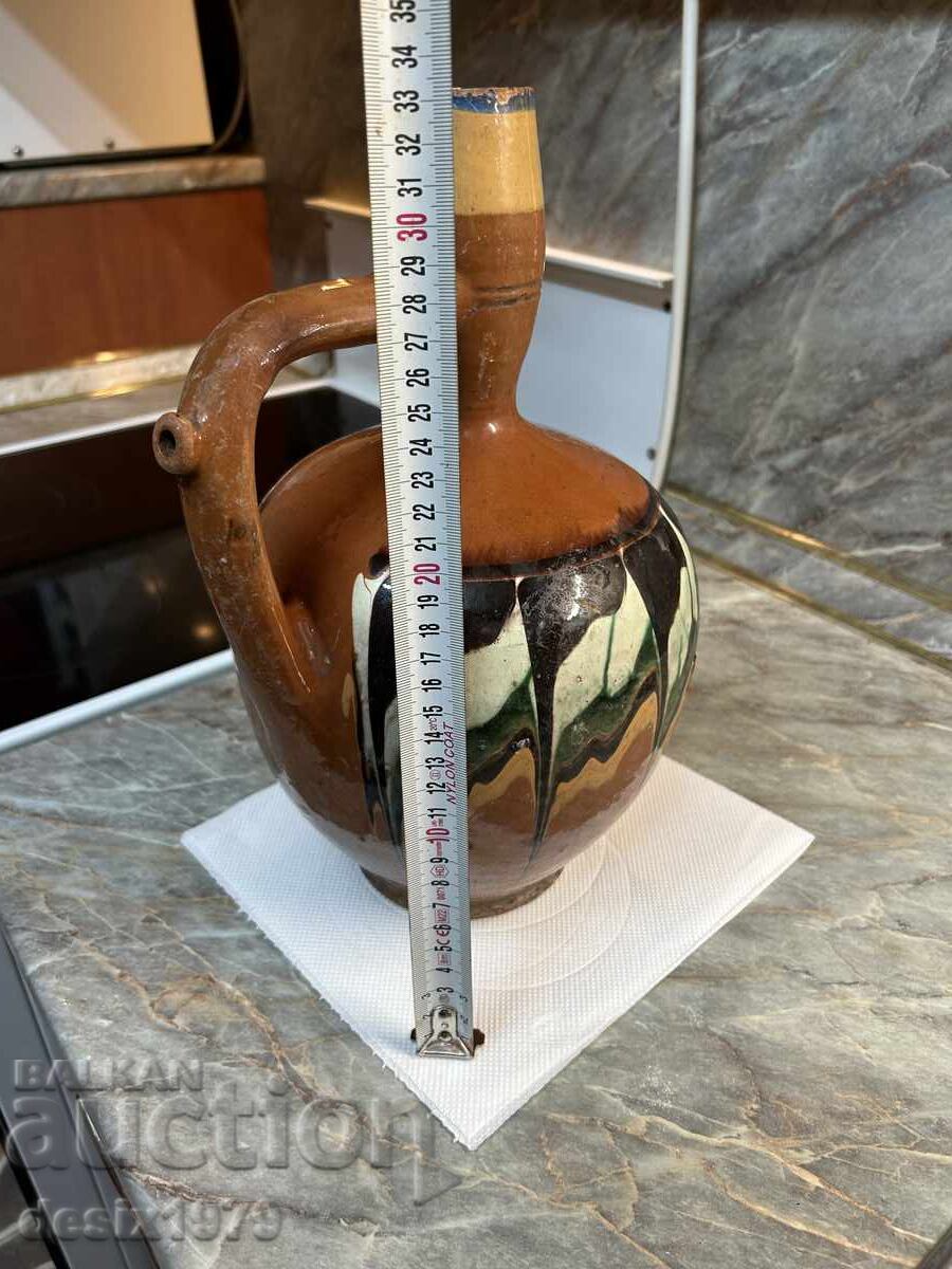 Ceramică veche - oală mare - 5