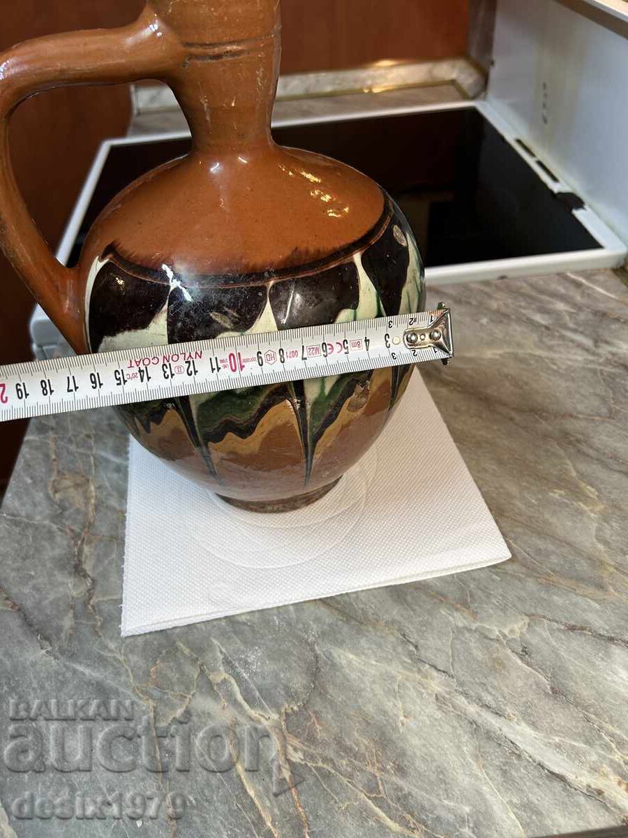 Ceramică veche - oală mare - 6