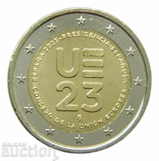 Испания 2 евро 2023 президентсво на Европейския Съюз