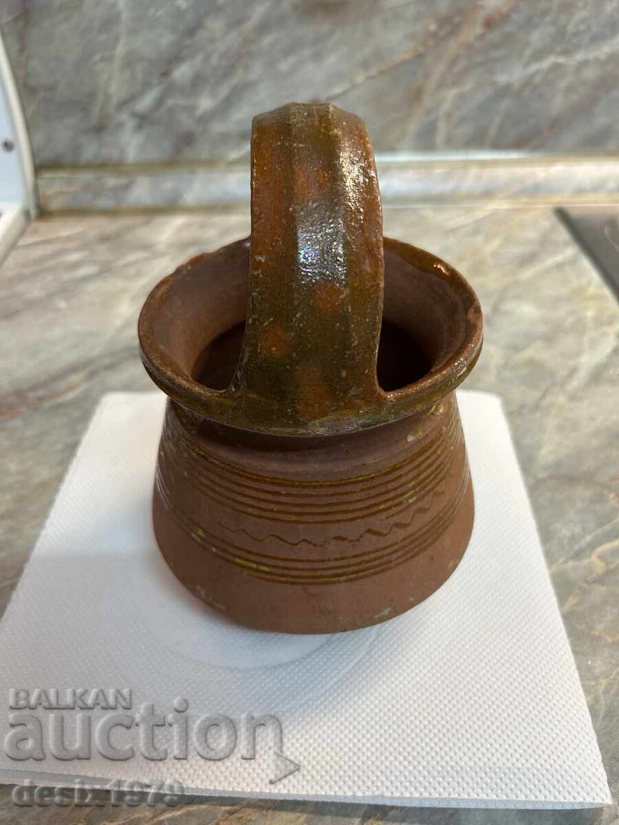 Стара ръкатка, рукатка, гърне, керамика с цена € 0.01 | 0.02 лв.