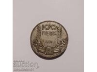 България - 100 лева 1934г.