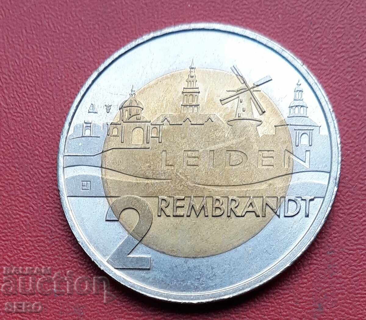 Медал-Нидерландия-2 Рембрант евро 2006 Медал-Нидерландия-2 Рембрант евро 2006