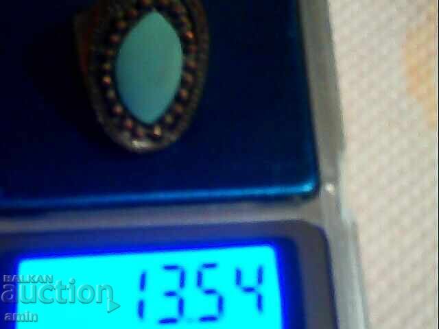 Massive Silver-Plated Ring - 5 Massive Silver-Plated Ring - 5