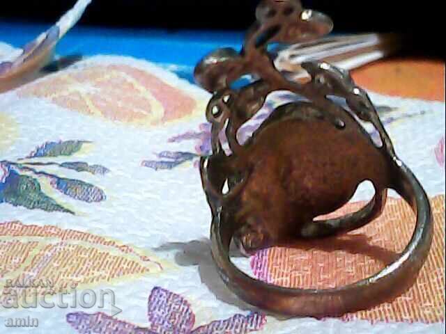 Licitație Inele vechi argintate