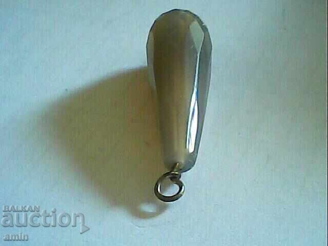 Auction Old natural stone pendant for a necklace Auction Old natural stone pendant for a necklace