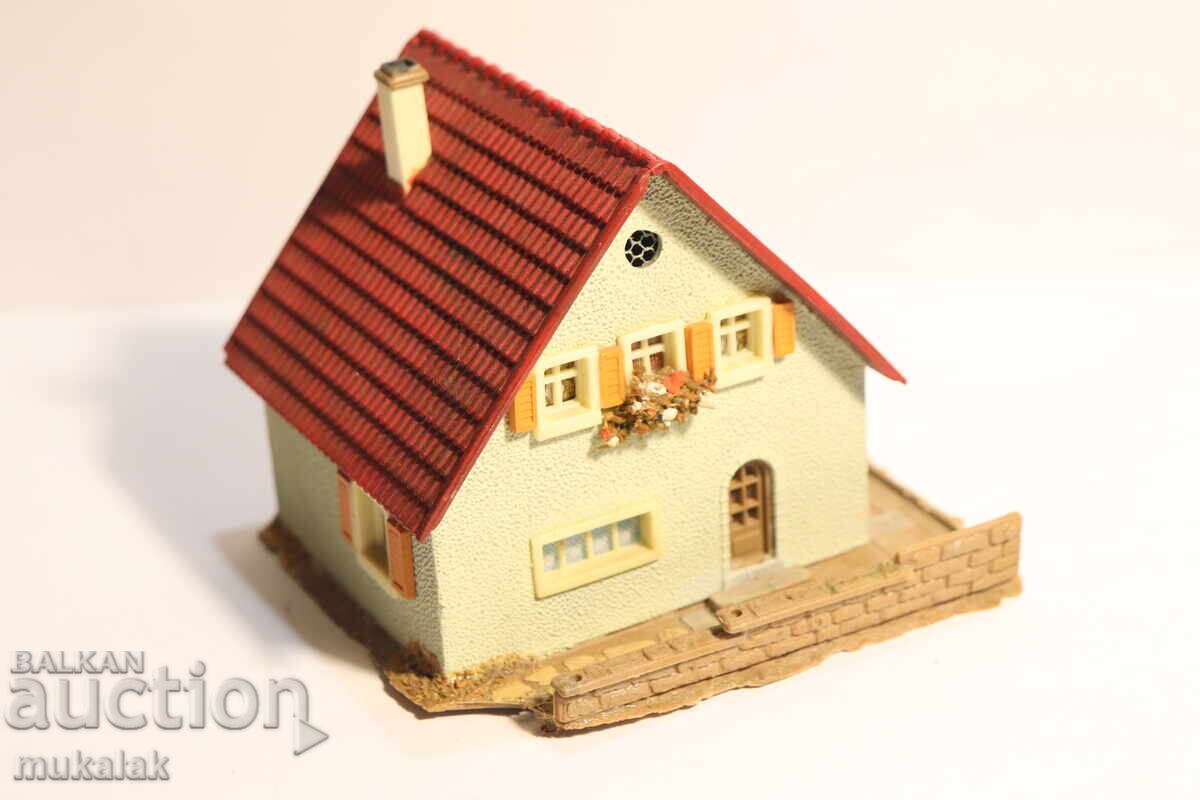 FALLER? KIBRI? VOLLMER H0 1/87 CLĂDIRE CASĂ VAGON TREN CALE FERATĂ - 5