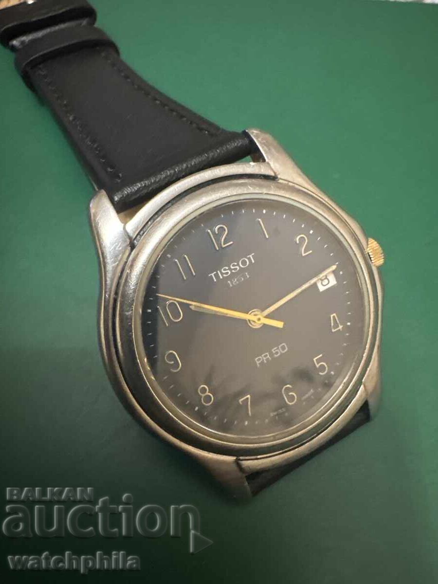 Tissot PR50 мъжки часовник.Работи отлично с цена € 13.00 | 25.43 лв. Tissot PR50 мъжки часовник.Работи отлично с цена € 13.00 | 25.43 лв.