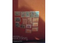 Lot de timbre poștale vechi