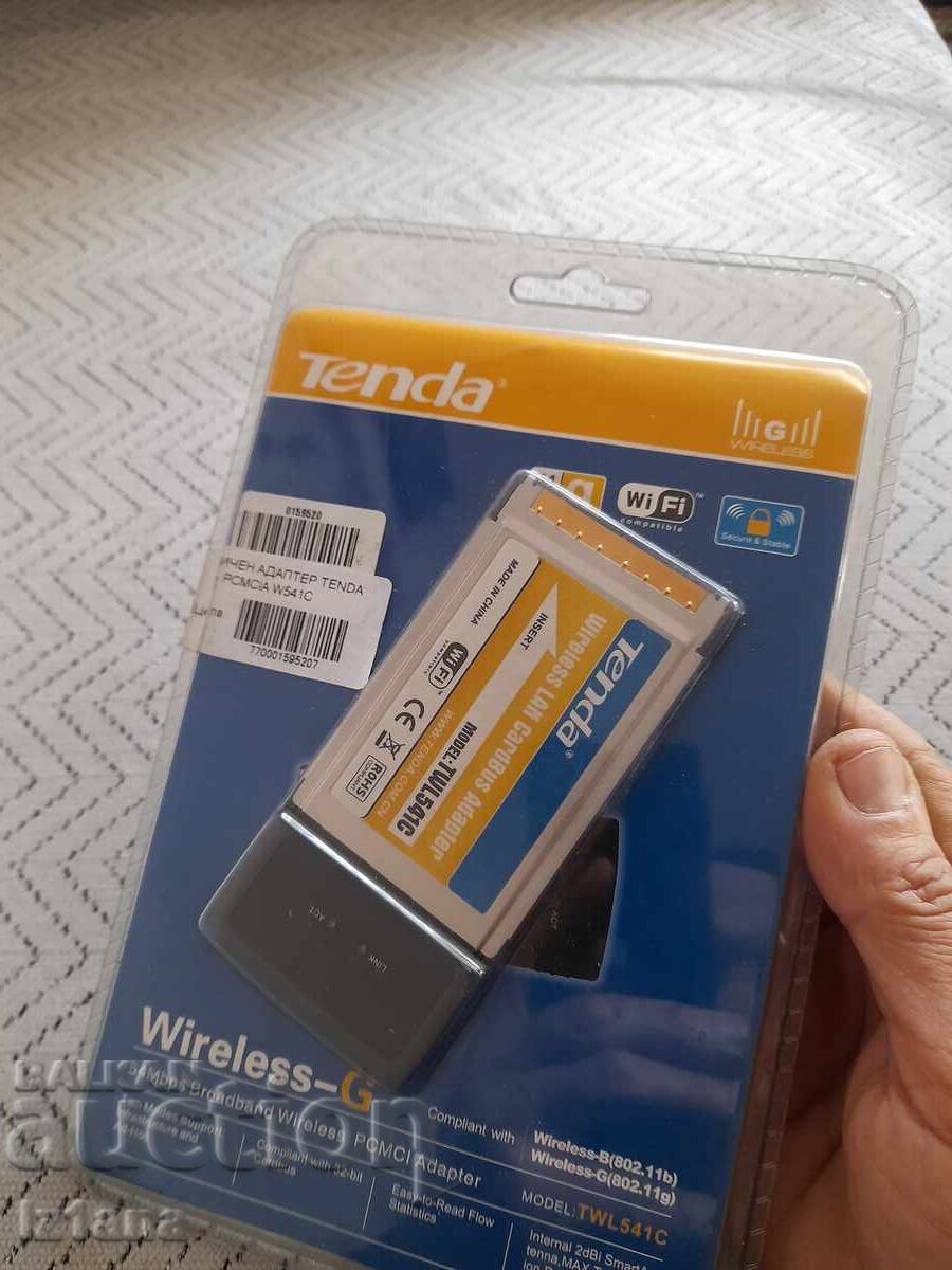 Wireless adapter Tenda с цена € 16.00 | 31.29 лв. Wireless adapter Tenda с цена € 16.00 | 31.29 лв.