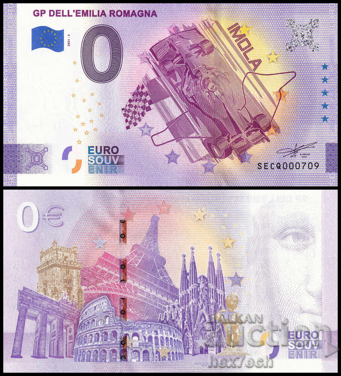 ❤️ ⭐ Ιταλία 2021 0 ευρώ GP Dell'Emilia Romagna UNC νέα ⭐ ❤️ ❤️ ⭐ Ιταλία 2021 0 ευρώ GP Dell'Emilia Romagna UNC νέα ⭐ ❤️