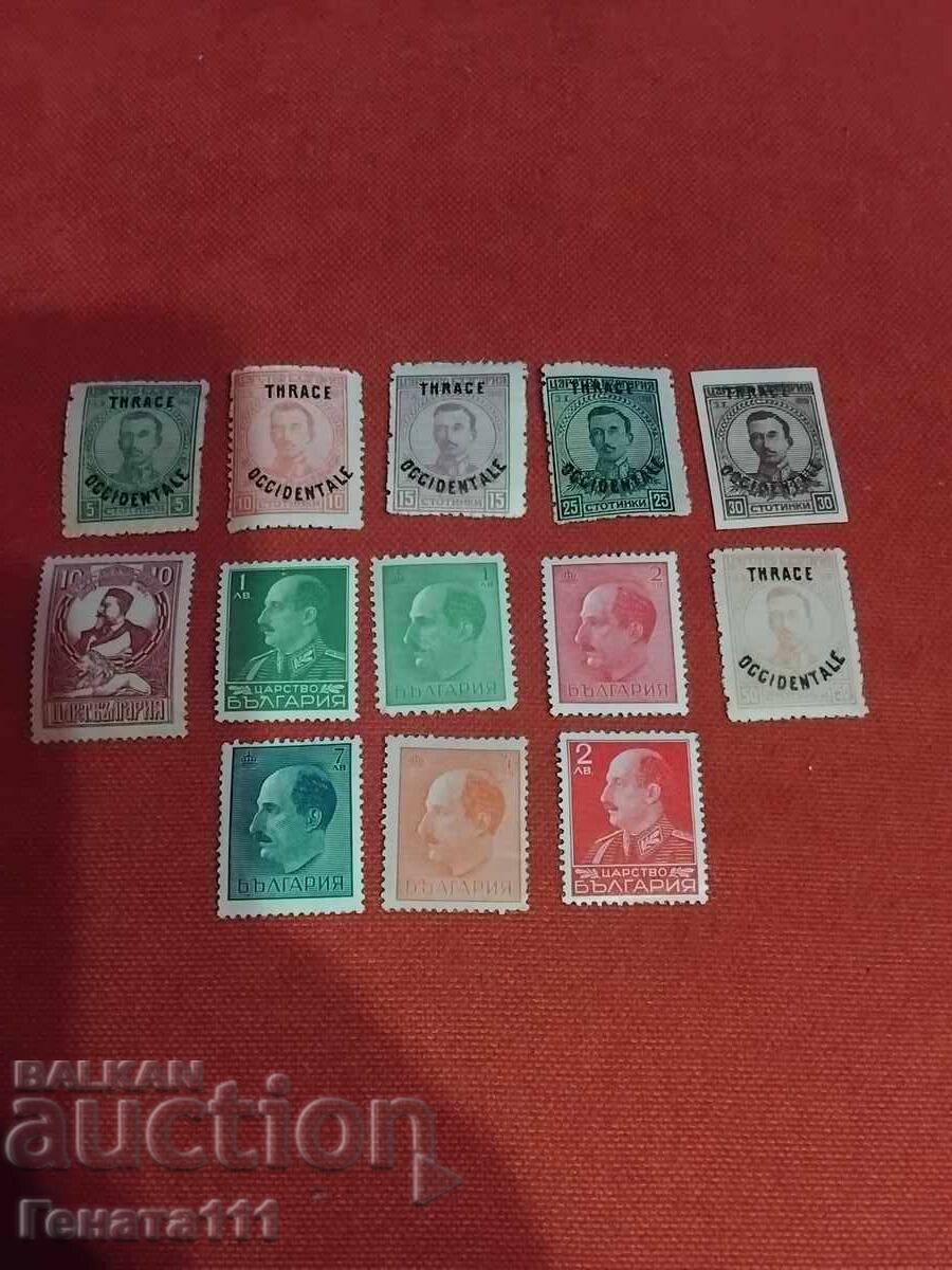 Παρτίδα παλαιών γραμματοσήμων