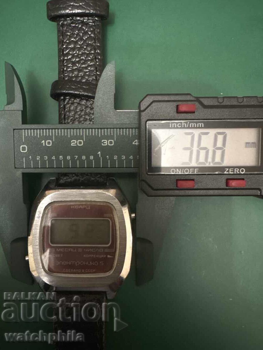 Електроника 5 съветски мъжки часовник.Работи отлично. - 6 Електроника 5 съветски мъжки часовник.Работи отлично. - 6