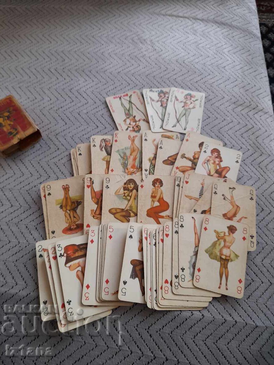 Old Erotic Playing Cards with price € 24.00 | 46.94 BGN