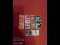 Lot de timbre poștale vechi