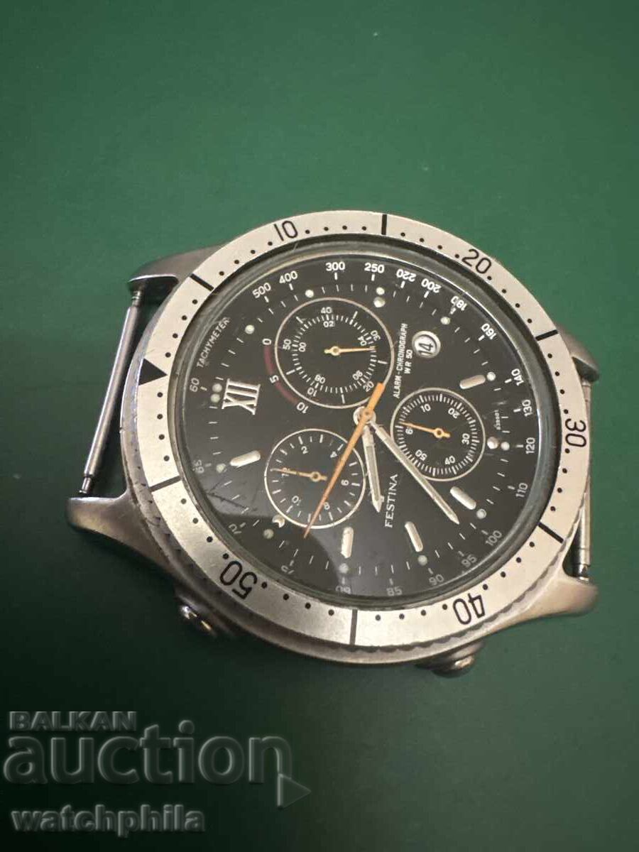 Festina Alarm chronograph мъжки часовник. Работи с цена € 7.50 | 14.67 лв.