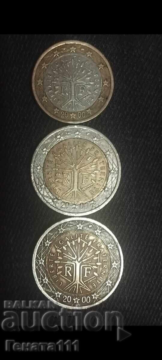 Licitație Monede euro rare Franța