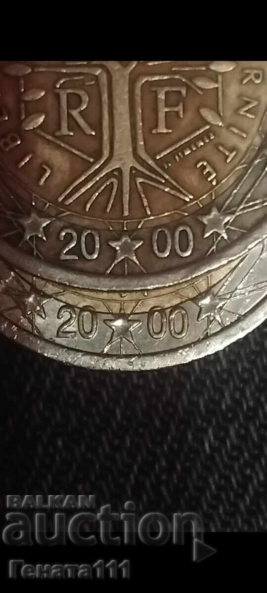 Monede euro rare Franța - 6