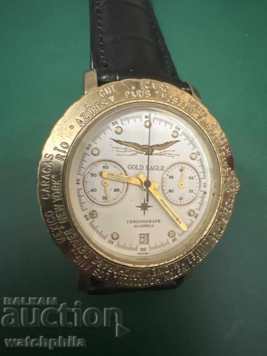 Χρυσός Αετός Poljot Χρονογράφος 3133 ανδρικό ρολόι. Special - 5