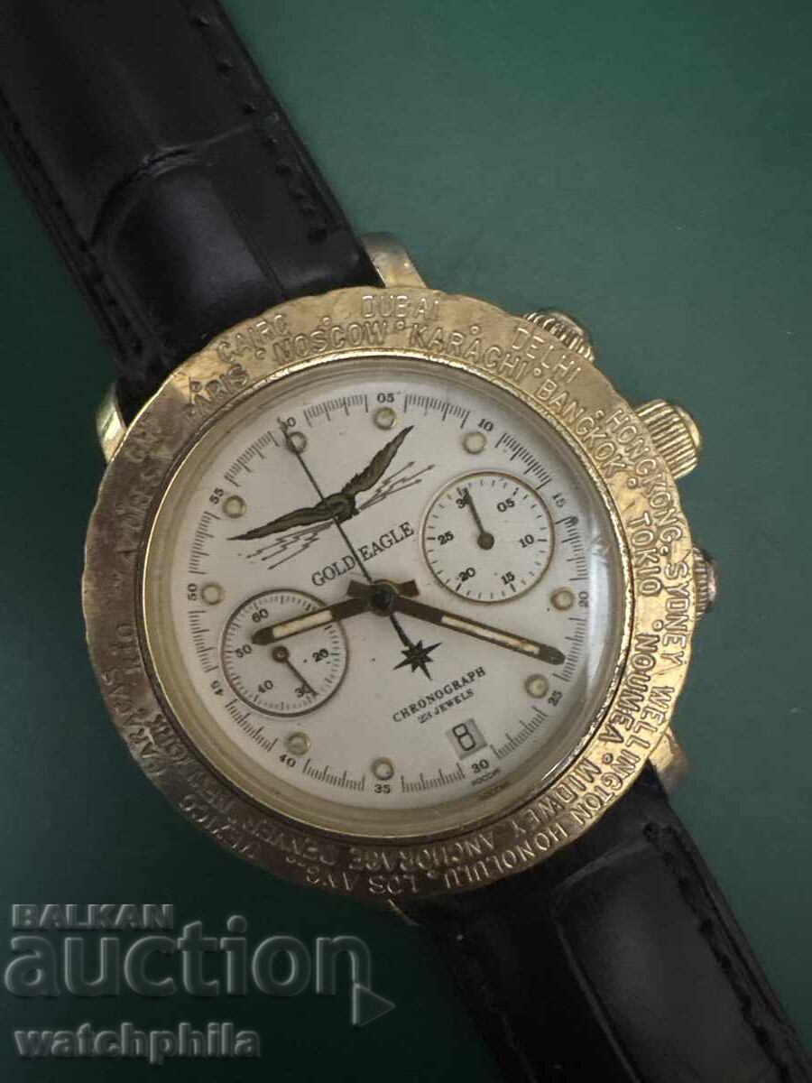 Χρυσός Αετός Poljot Χρονογράφος 3133 ανδρικό ρολόι. Special - 6