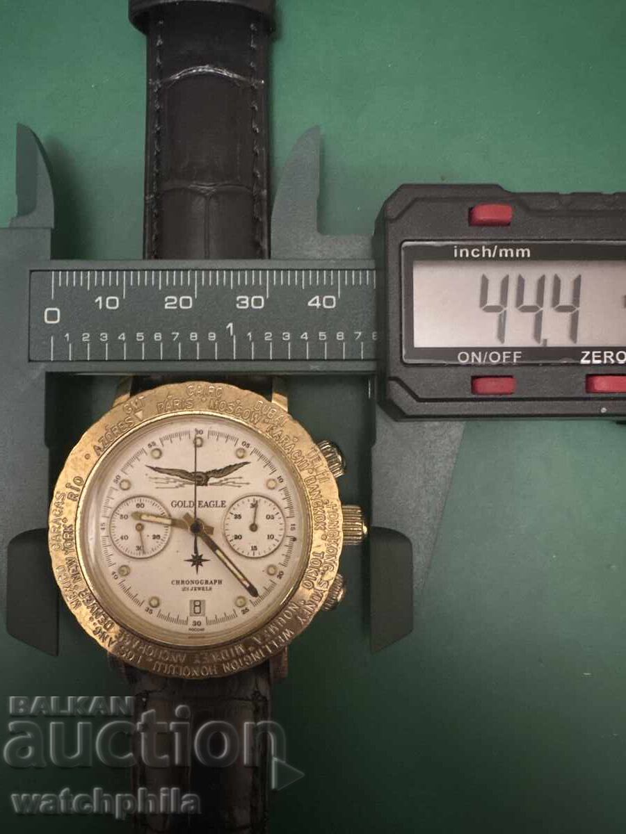 Χρυσός Αετός Poljot Χρονογράφος 3133 ανδρικό ρολόι. Special - 7