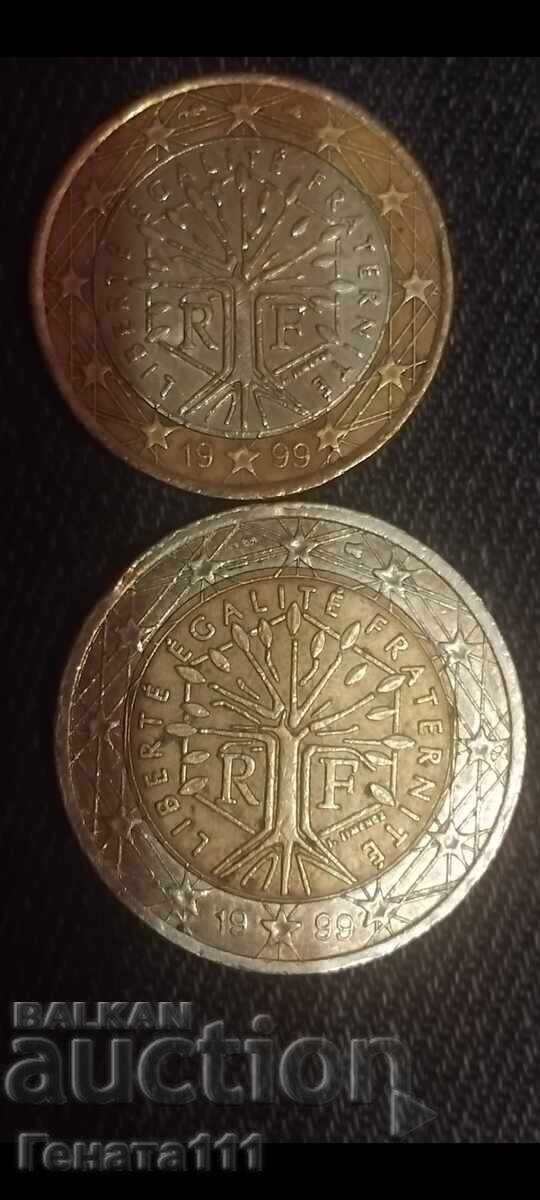 Licitație Monede euro rare Franța