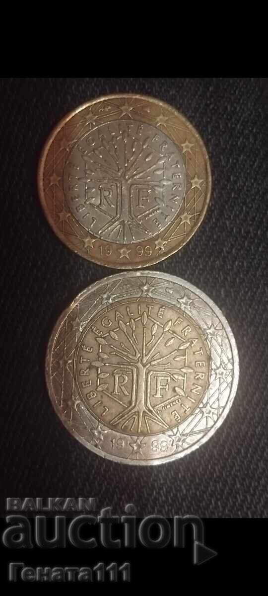 Livrarea Monede euro rare Franța