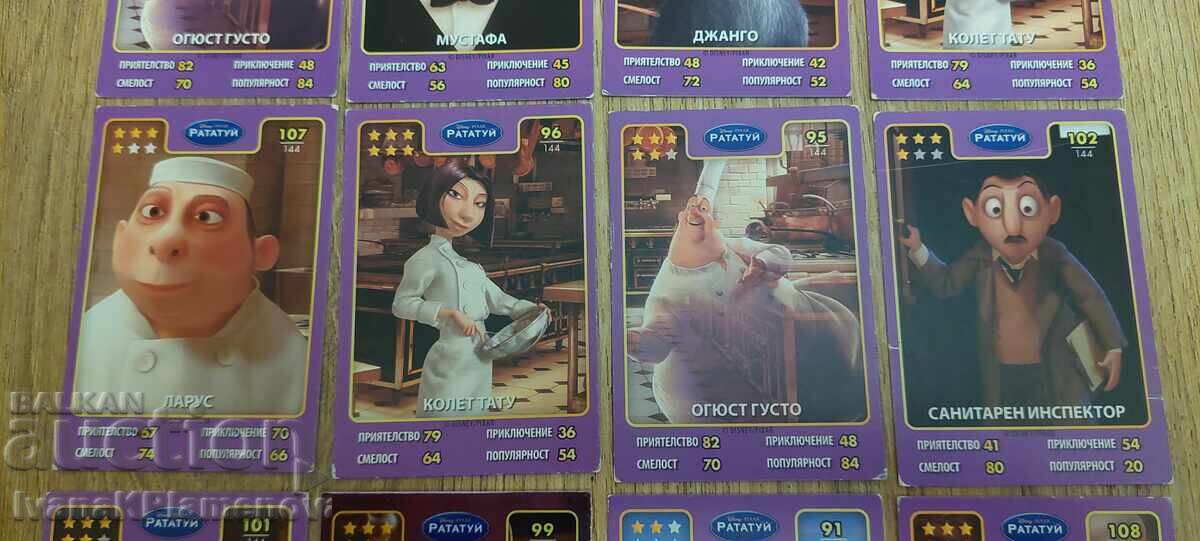 Аукцион Карти за колекционери 15 броя Аукцион Карти за колекционери 15 броя