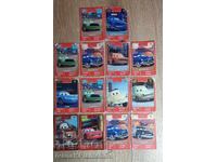 Collector's Cards, 14 pieces