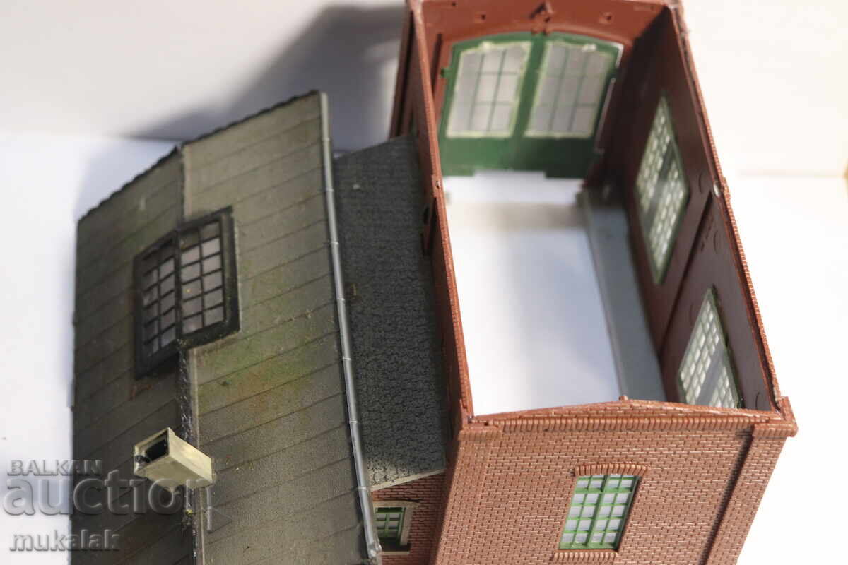 FALLER? KIBRI? VOLLMER H0 1/87 CLĂDIRE CASĂ VAGON TREN CALE FERATĂ - 7