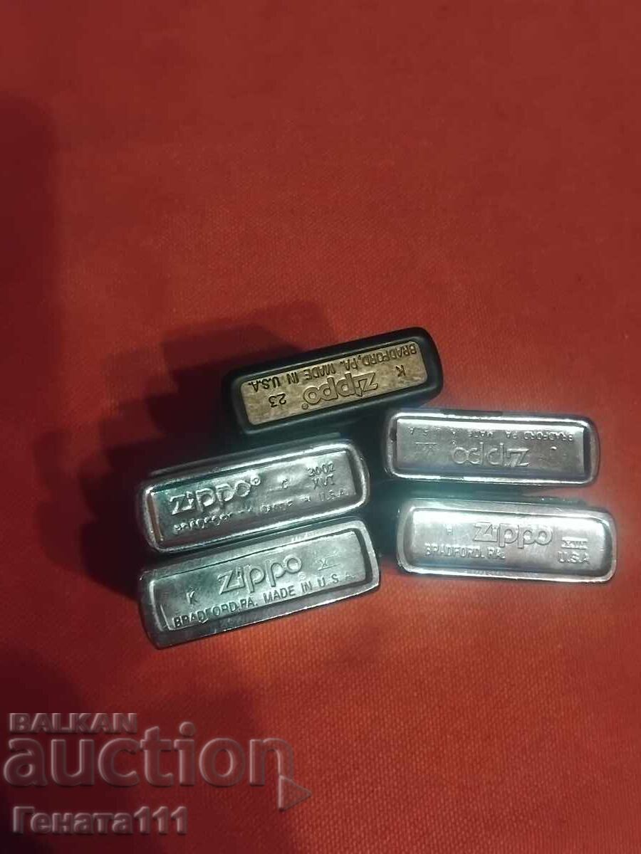 Lot de brichete Zippo funcționale - 5