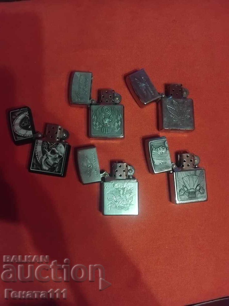 Lot de brichete Zippo funcționale - 6