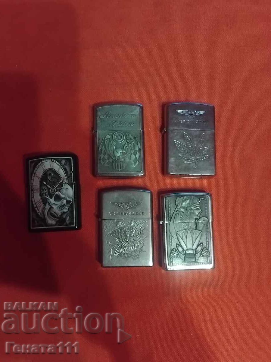 Lot de brichete Zippo funcționale