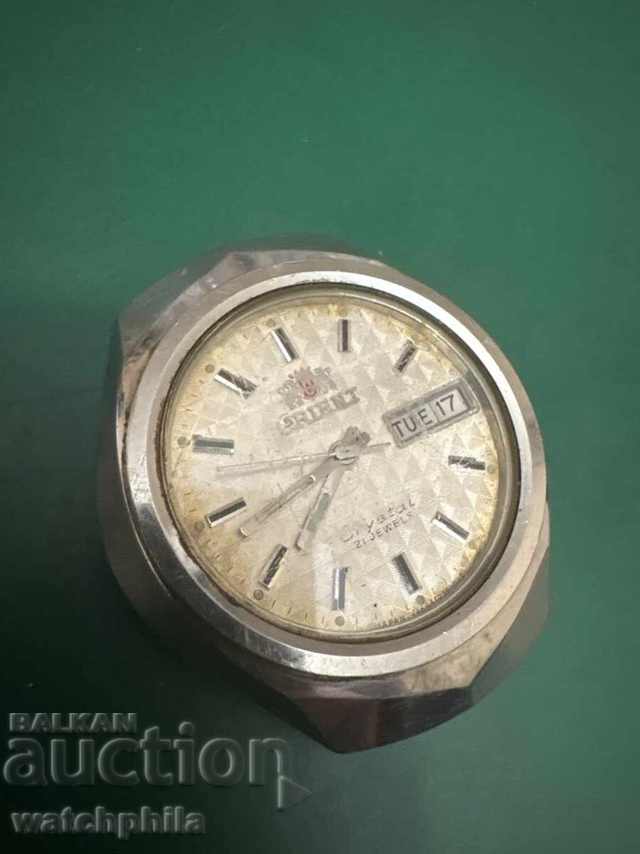 Orient Crystal Automatic men's watch. Rare. Working with price € 2.50 | 4.89 BGN